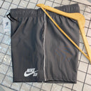 Short Mauricinho Power com Corte Lateral - Cinza