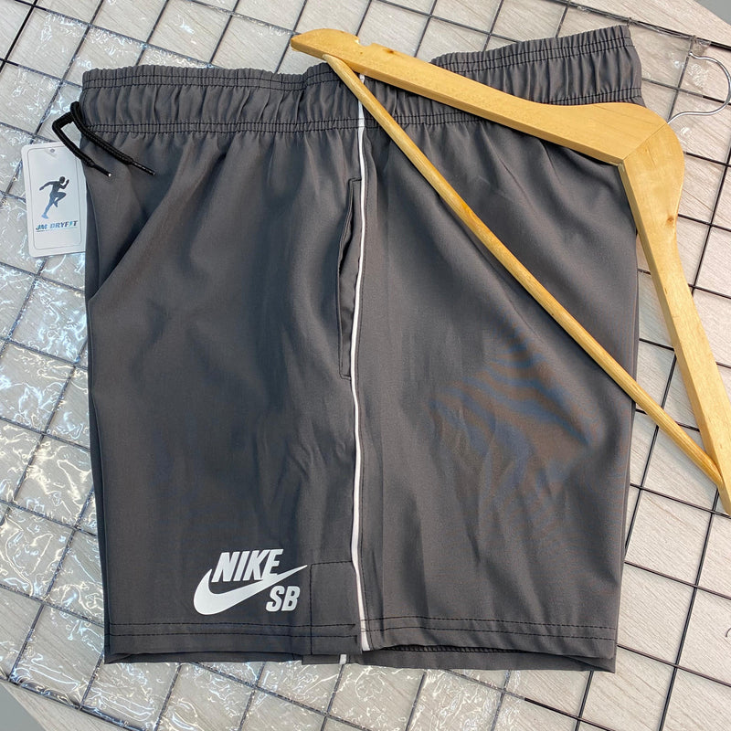 Short Mauricinho Power com Corte Lateral - Cinza