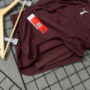 Short Duplo Feminino Em Tactel Com Elastano - Importado