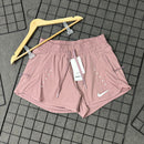 Short Duplo Feminino Em Poliamida Com Elastano - Importado