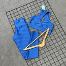 Conjunto Sereia em Poliamida Liso - Azul Mar