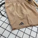 Short Mauricinho Power Tactel Com Elastano - Bege