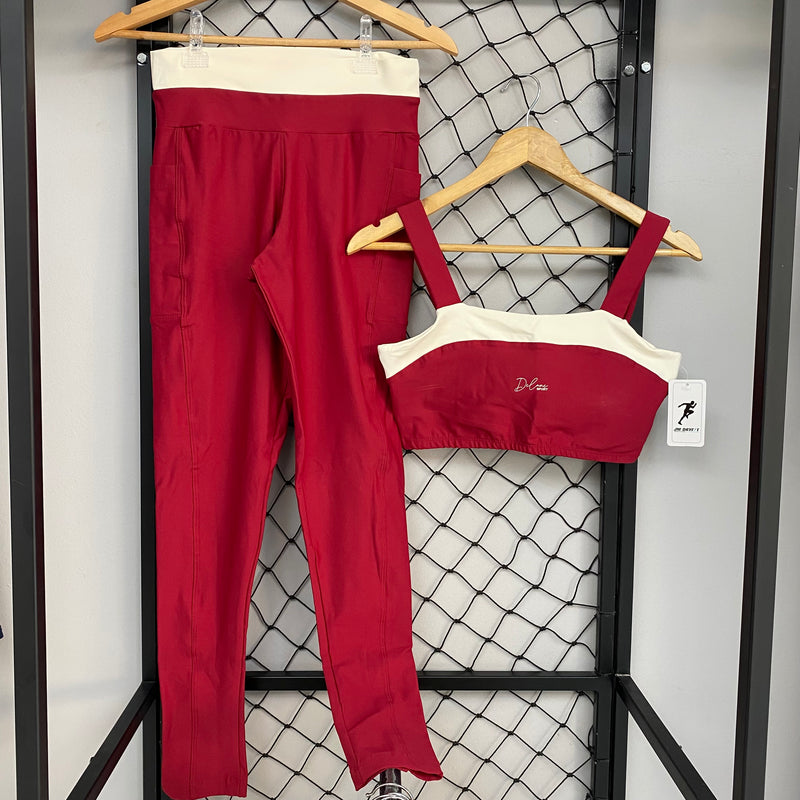 Conjunto Mavi em Poliamida Liso Bicolor - Feminino