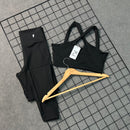 Conjunto Ariana em Poliamida Liso - Preto