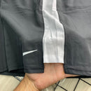 Bermuda Power Com Fenda - Cinza/Branco