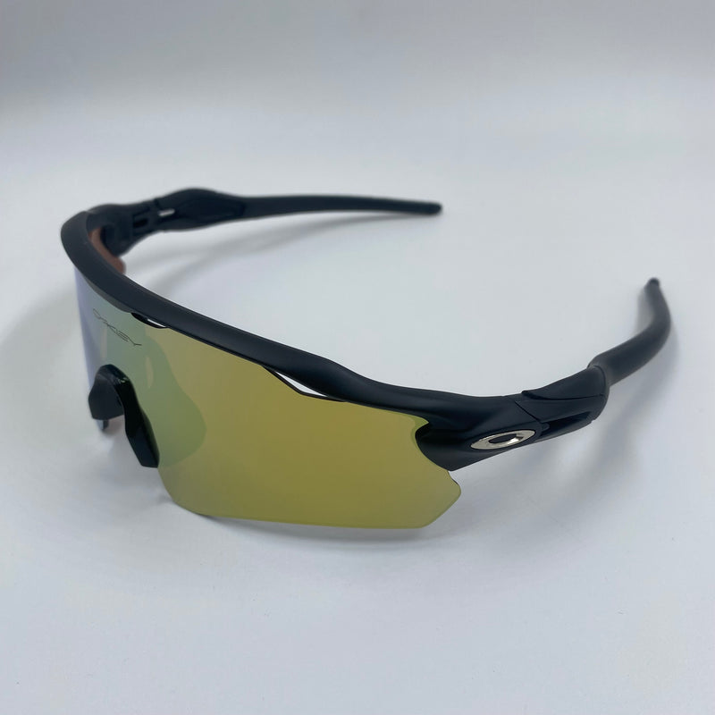 Óculos Radar Ev Black - Lente Gold