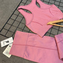 Conjunto Ayla em Poliamida Liso - Rosa