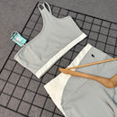 Conjunto Mel em Poliamida Liso - Cinza