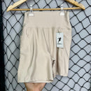 Short Canelado em Poliamida - Feminino
