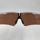Óculos Radar Ev Prata - Lente Gold Café