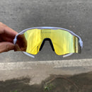 Óculos Radar Ev White - Lente Liquid Metal