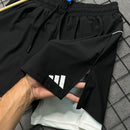 Short 2 em 1 em Poliamida Power com Fenda Lateral