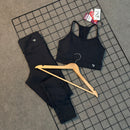 Conjunto Nicole em Poliamida Liso - Preto