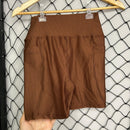Short Canelado em Poliamida - Feminino