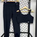 Conjunto Calça May em Poliamida Liso - Plus Size Feminino