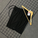 Bermuda Power Tactel Com Elastano Com a Logo Bordada - Preto