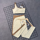 Conjunto Mel em Poliamida Liso