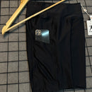 Short Longo Safira Em Poliamida Caneladinho - Com Bolso