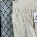 Short Canelado em Poliamida - Feminino