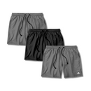 Kit Treino 3 Bermudas Masculinas Dry Fit