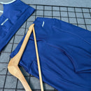 Conjunto Ariana em Poliamida Canelado - Azul Marinho