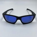 Óculos Júpiter Squared Black - Lentes Neon Blue