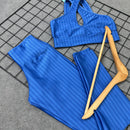 Conjunto Sereia em Poliamida Liso - Azul Mar