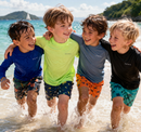 Camiseta Manga Longa Infantil UV50 detalhe proteção — JM Dry Fit