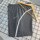 Bermuda Power Com Branco Lateral - Cinza