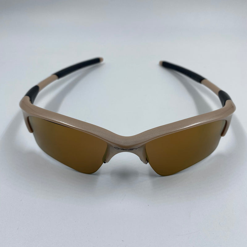 Óculos Half Jacket - Lentes Gold Café