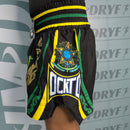 Short Muay Thai Ockto - Tailandês Brasil Black