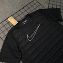Camisa Power Dryfit - Logo Grande Vazada Preto