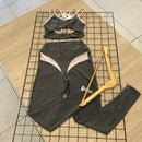 Conjunto Calça Lelac com Top Cruzado - Feminino