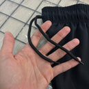 Short Power Com Fenda - Preto