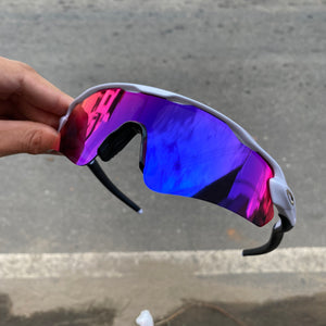 Óculos Radar Ev Prata - Lente Tanzanit