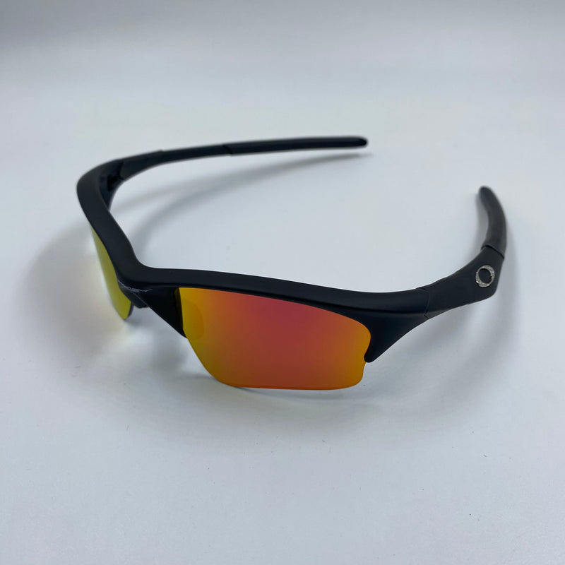 Óculos Half Jacket Black - Lentes Rubi