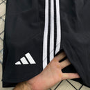 Bermuda Power Com Fenda Lateral - Preto