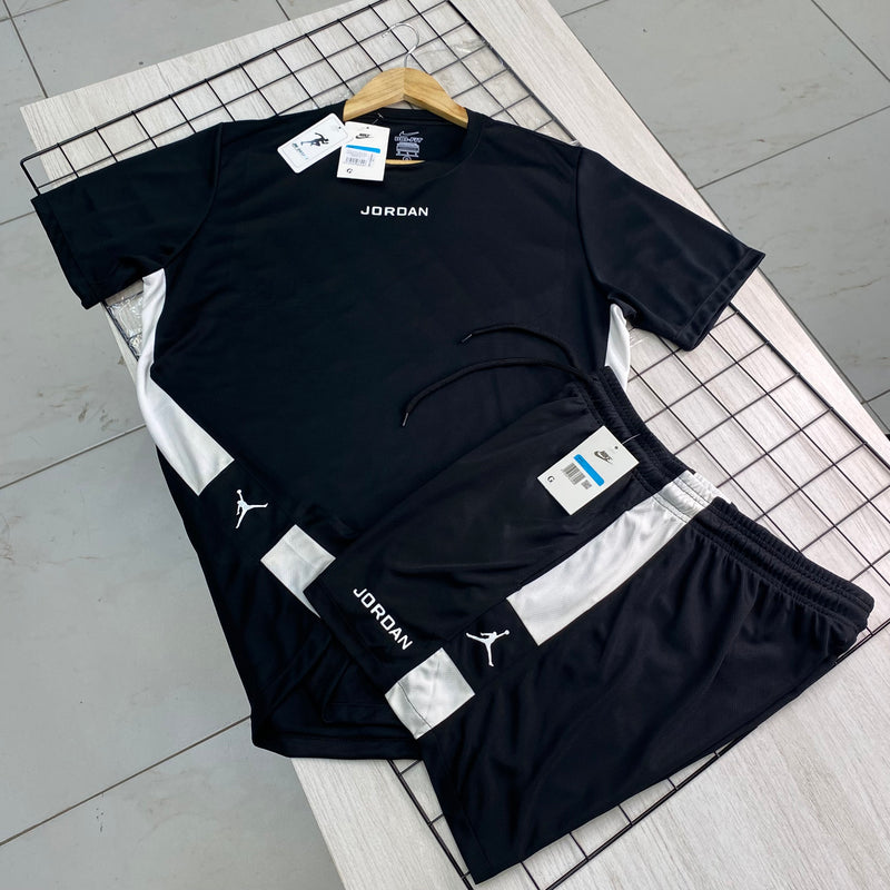 Conjunto Power Dryfit - Preto e Branco