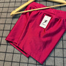 Short Bianca Em Poliamida Liso - Feminino