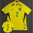 Camisa Retrô Premium da Seleção Brasileira - 2002