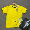 Camisa da Seleção Brasileira 2026 Tailandesa 1.1 - Amarela Torcedor