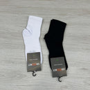 Meia Cano Médio Lisa Em Poliamida