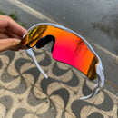 Óculos Radar Ev White - Lente Liquid Metal