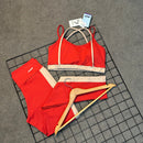 Conjunto Alana Em Poliamida Liso - Bicolor