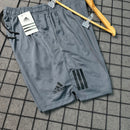 Bermuda Power Dryfit Com Detalhe Lateral - Cinza Chumbo