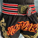 Short Muay Thai Ockto - Tailandês Champion Sak Yant Black