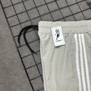 Bermuda Power Elastano Com Fenda Lateral - Cinza