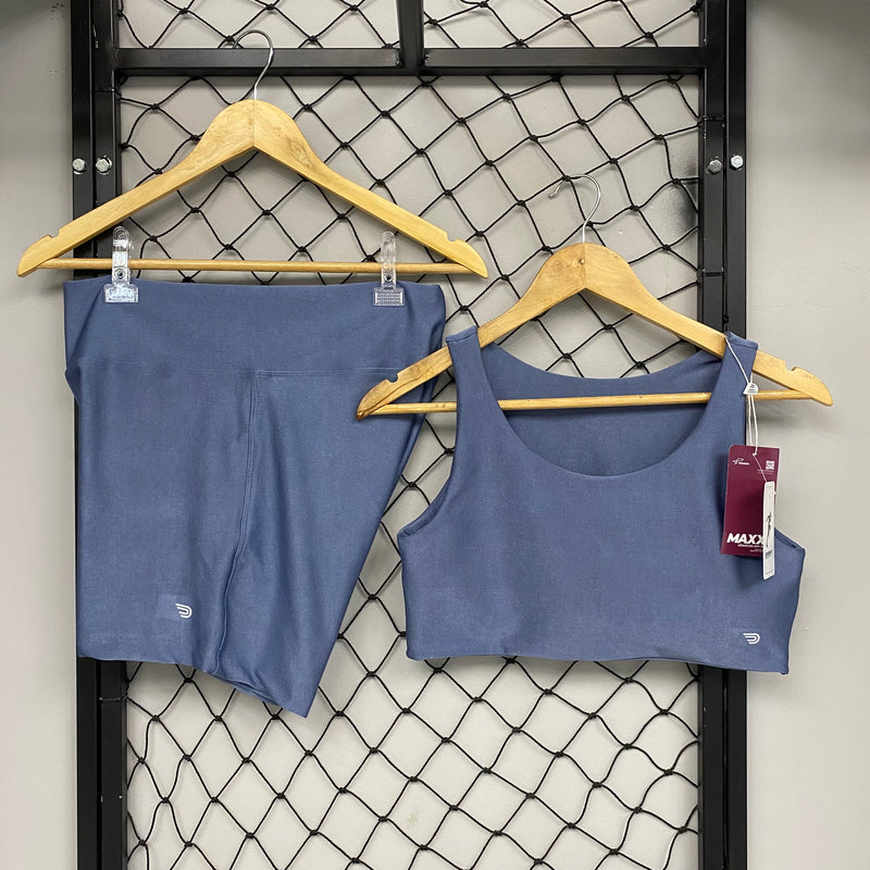 Conjunto Lara em Poliamida Canelado - Feminino