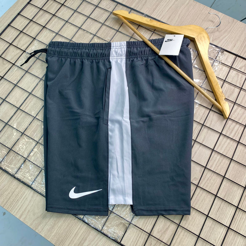 Bermuda Power Com Fenda - Cinza/Branco