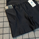 Short Mari Canelado Em Poliamida - Feminino